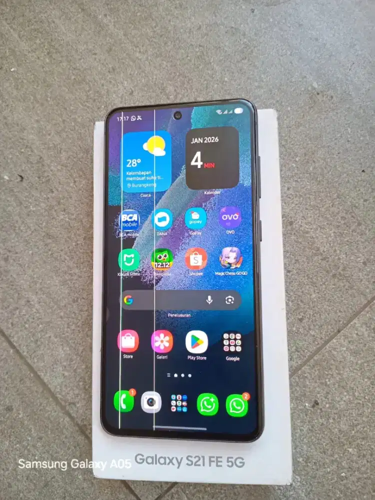 Jual samsung pakaian s21 fe 8/256