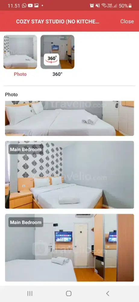 Dijual Apartement Studio  fuul furniture