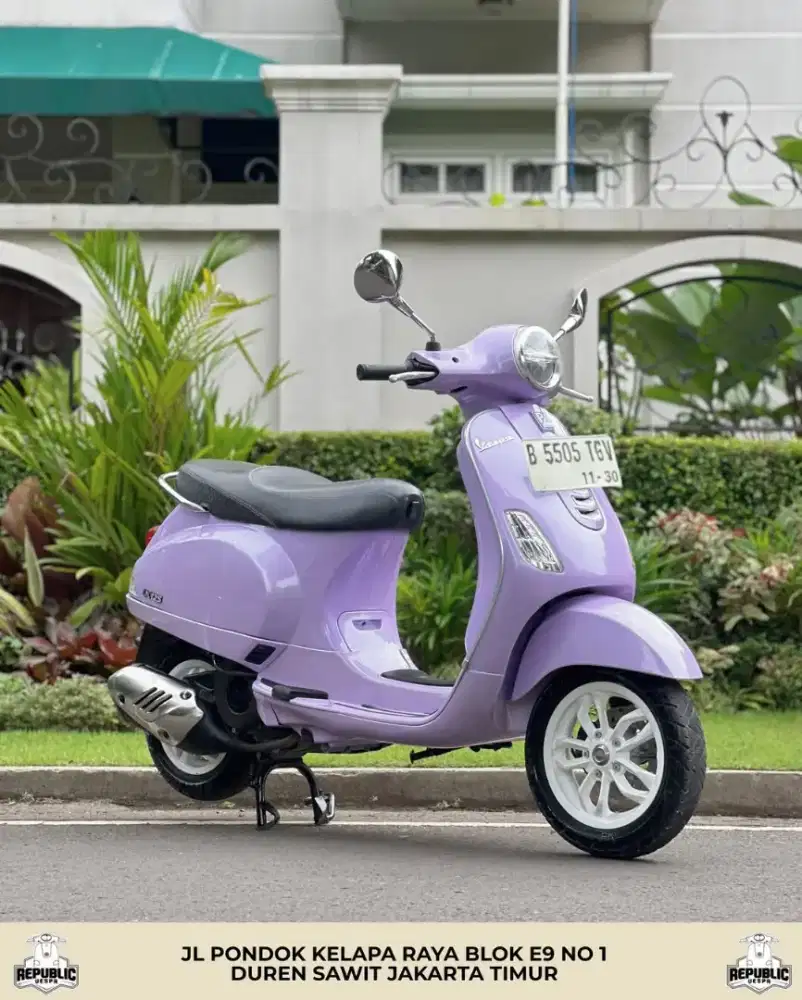 DIJUAL PIAGGIO VESPA LX 125 IGET LED TAHUN 2020 PERFECT CONDITION