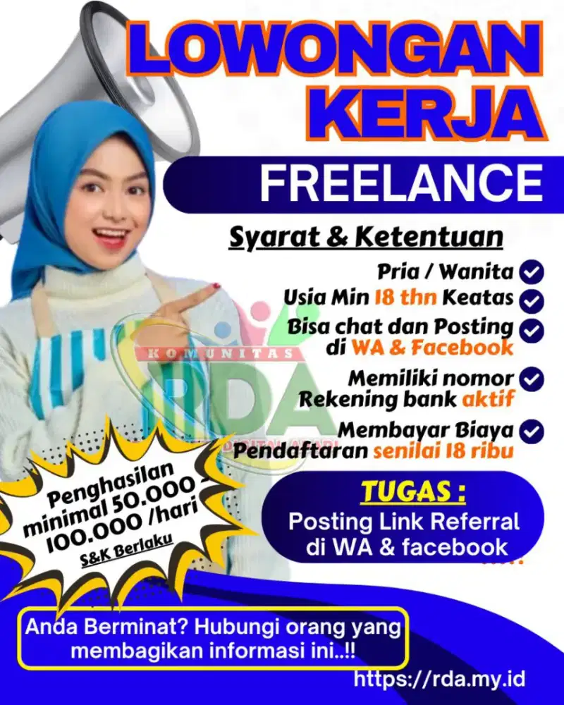 Lowongan Kerja Freelance Affiliate Marketing