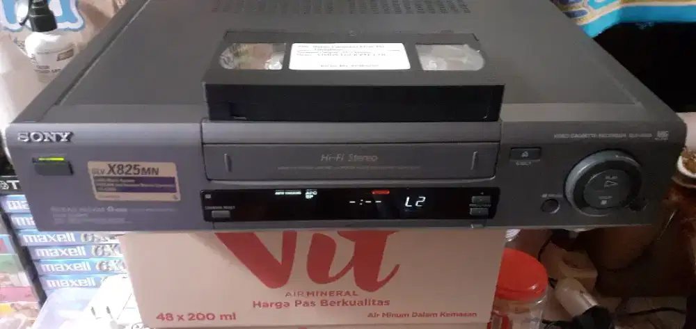 Jual Cepat Video Vhs Sony Hifi Stereo 6 Head SLV-X825MN