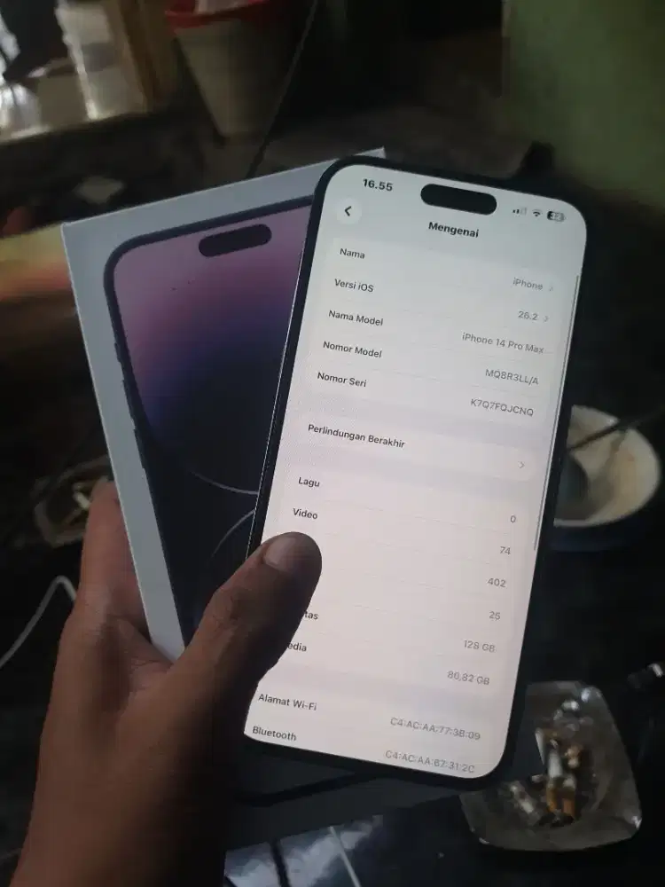 iPhone 14 promax 128 internasional