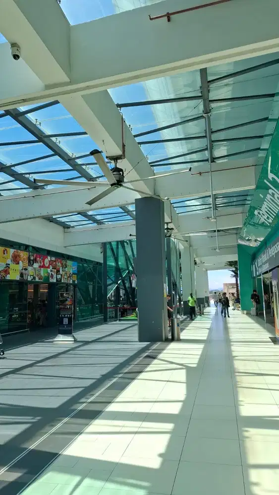 Kipas HVLS (High Volume Low Speed) Fan Gede utk Industri, Mall, Masjid