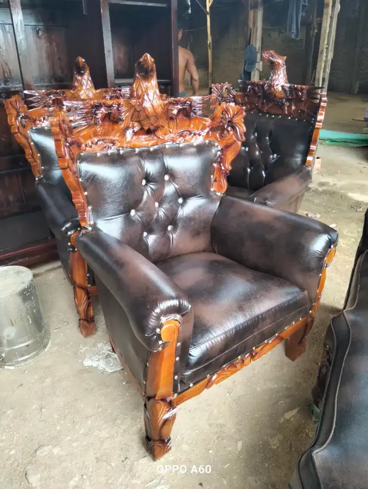 Kursi jati Garuda promo