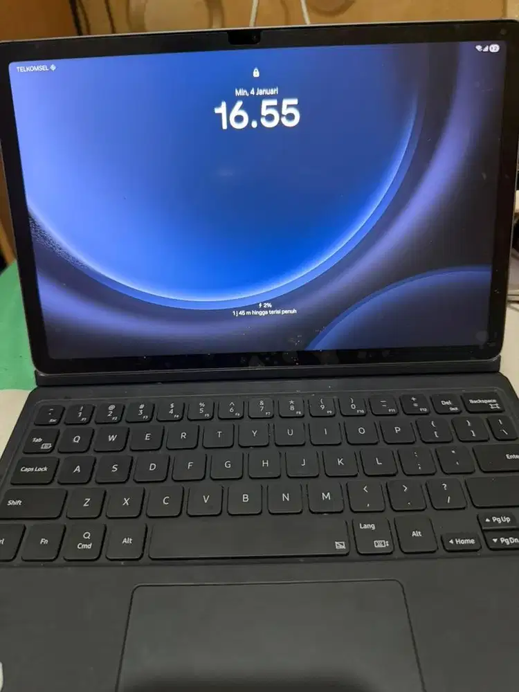 Samsung Galaxy Tab S 9 FE 5 G second ex Garansi Resmi
