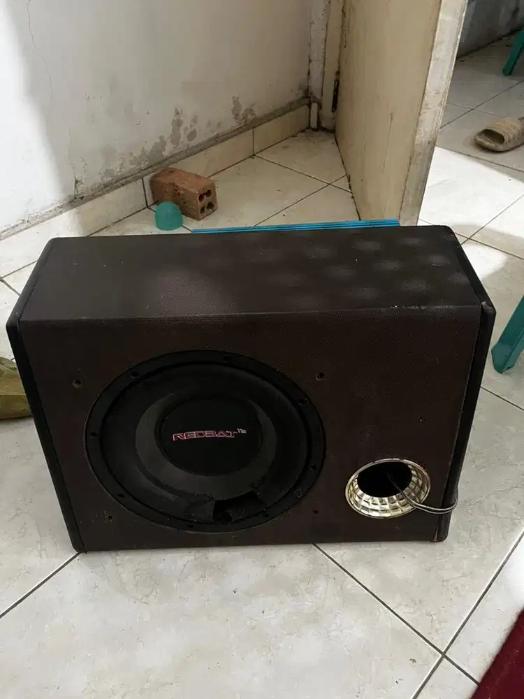 Jual subwoofer mobil + power