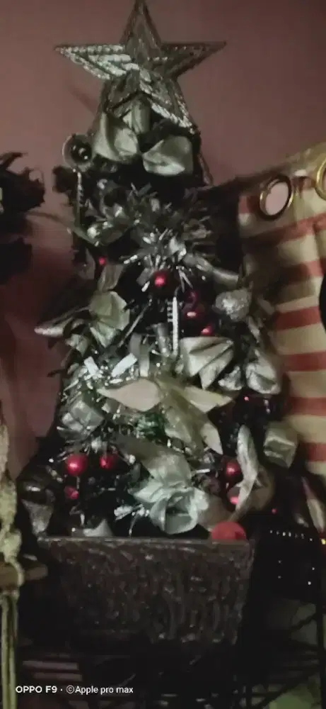 Jual cepat pohon natal unik ukuran bonsai