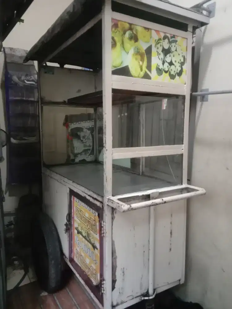 Dijual gerobak takoyaki