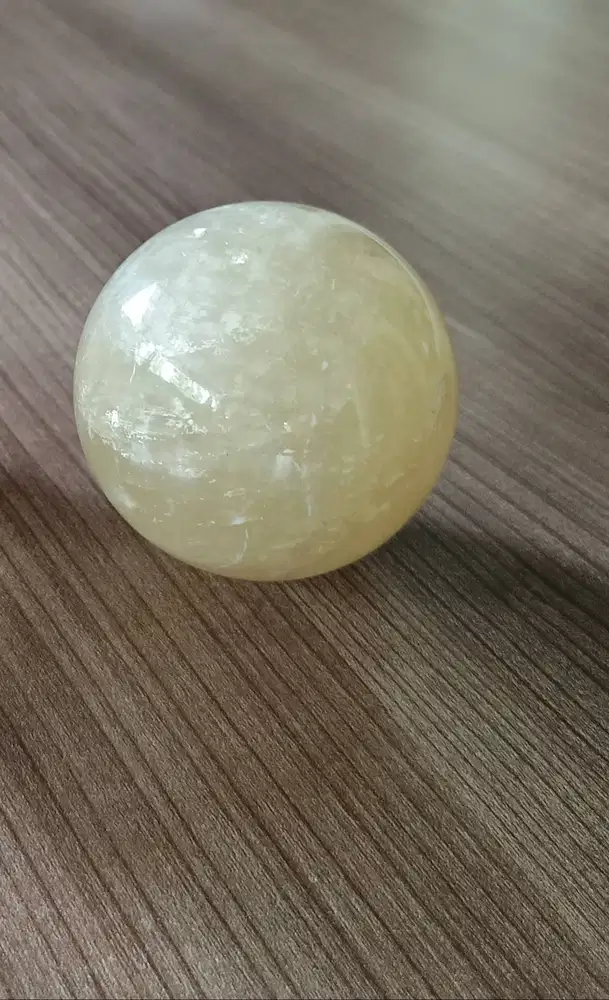 JUAL BOLA KALSIT MADU SECOND DM 7 CM