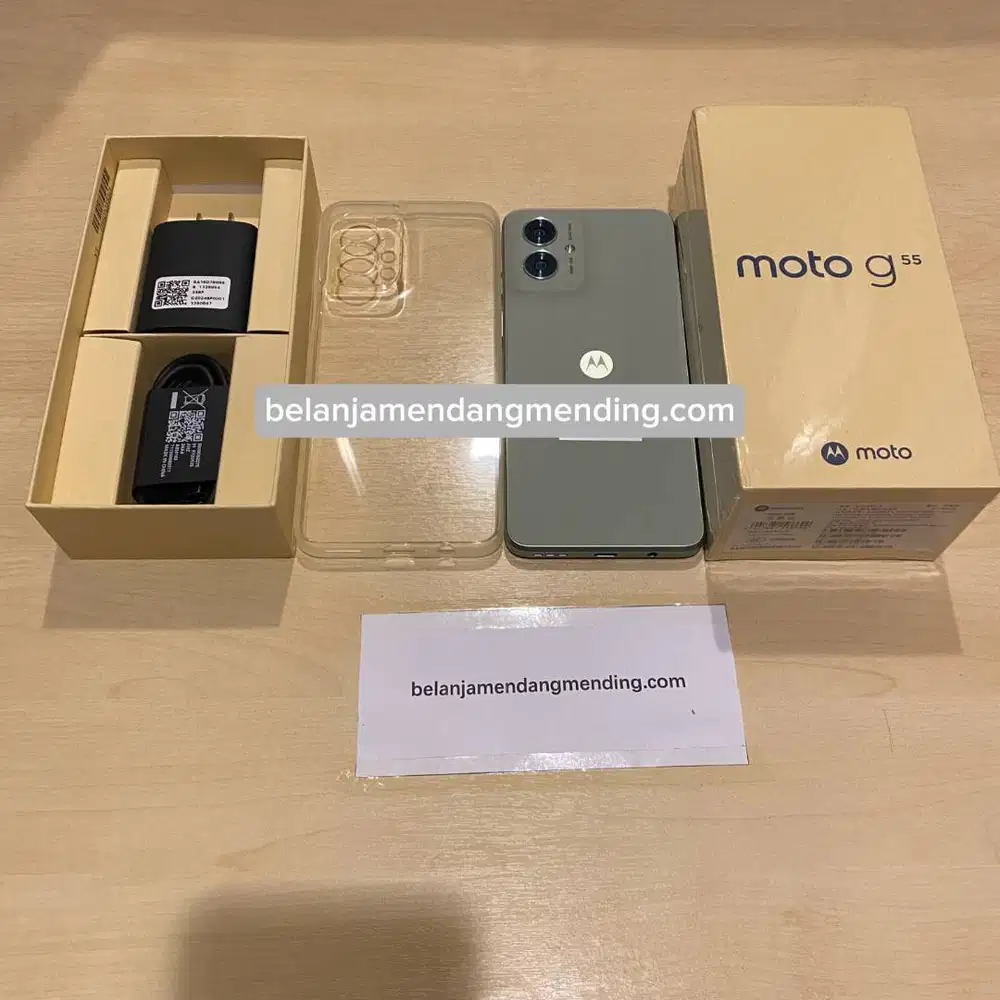 Motorola Moto G55 5G - 8/256 GB (Smoky/Asakusa Green) IMEI Beacukai