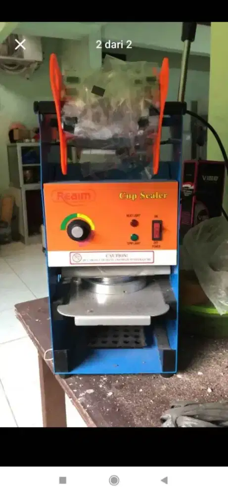 MESIN PRES CUP SEALER