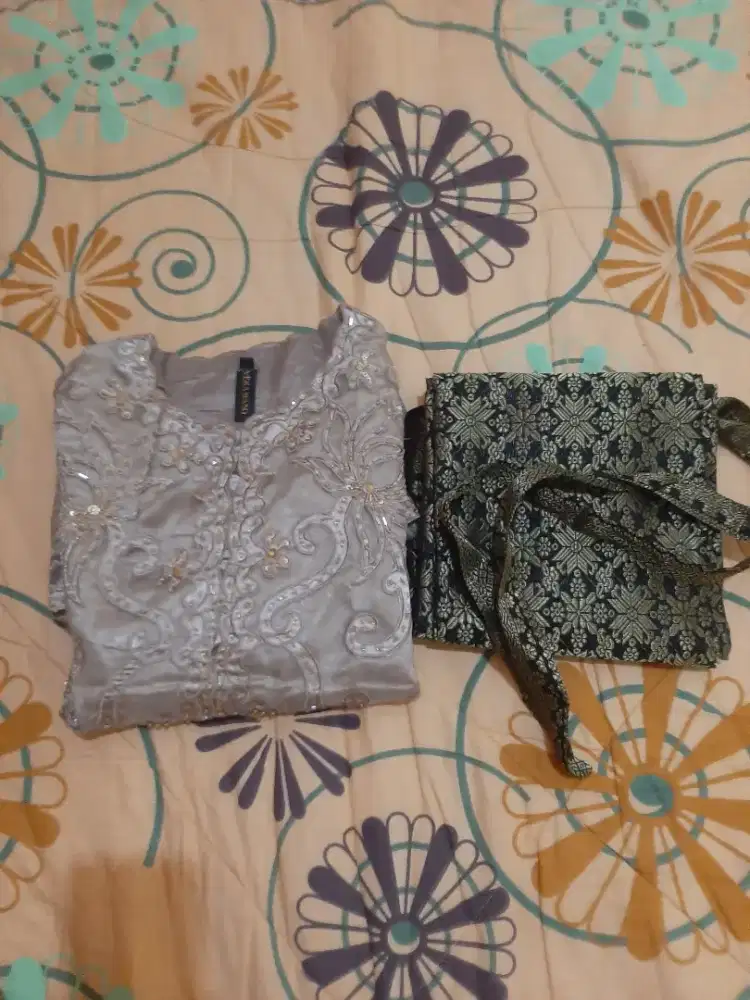 Jual kebaya dan rok (songket) asli sumatra barat