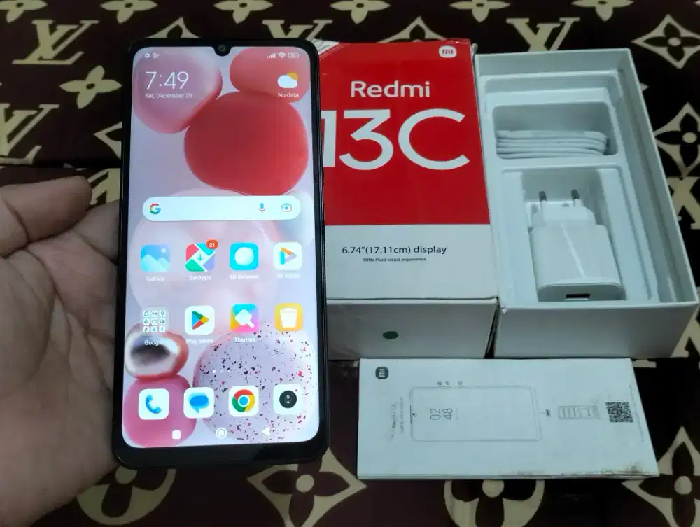 BUTUH UANG XIAOMI REDMI 13C RAM 8GB / 256GB 4G LTE 6.74in Finger 50MP
