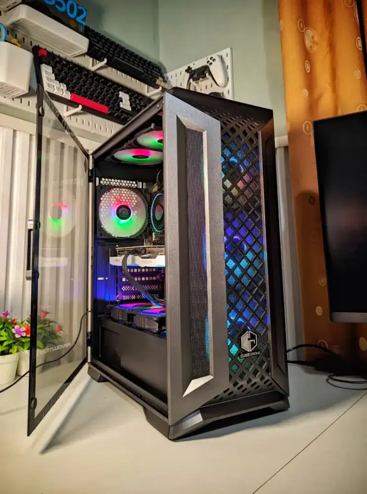 murah meriah pc intel i7 gen 12 / rx 6600 / ram 16gb / nvme + bonus