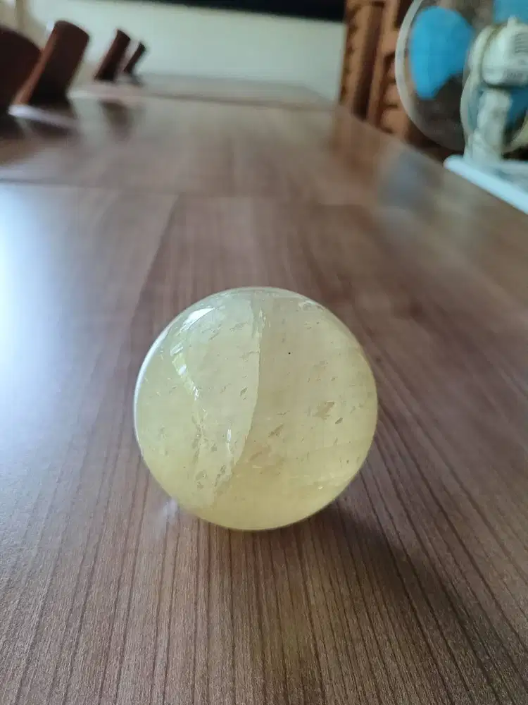 JUAL BOLA KALSIT MADU SECOND DM 8 CM