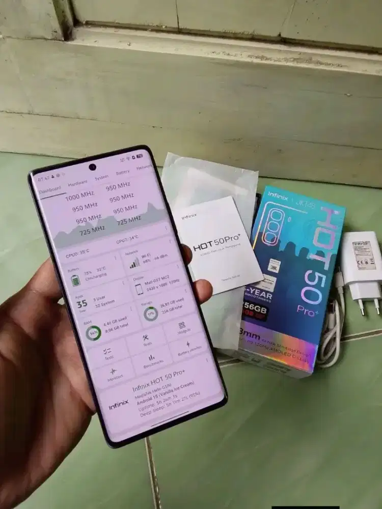 Jual hp Infinix hot 50 pro