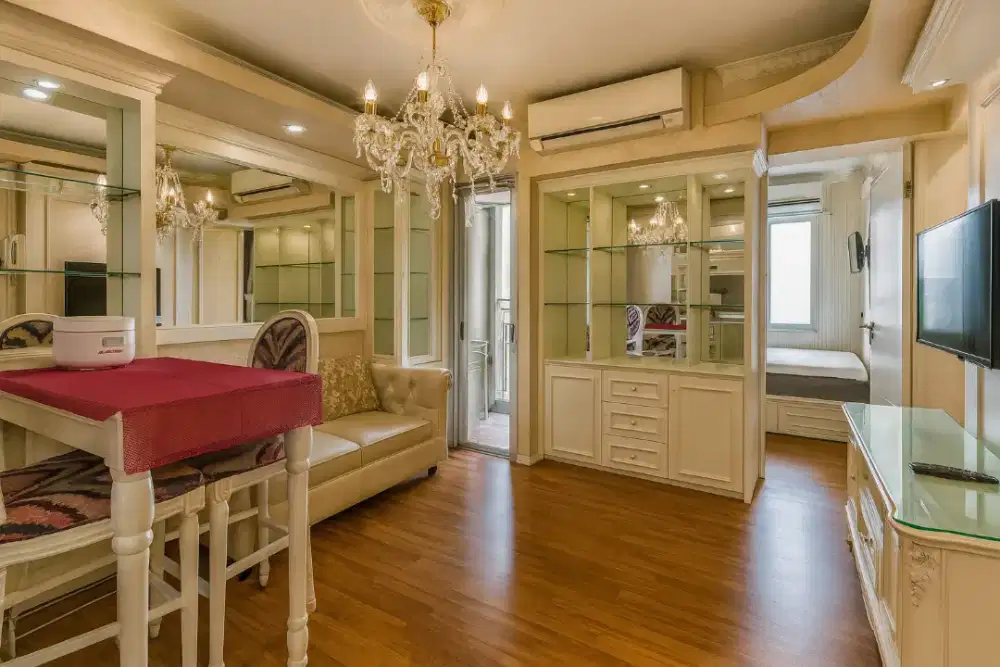 Spesial 3 Bedroom Furnished Apartemen Bassura penyewa City Free IPL