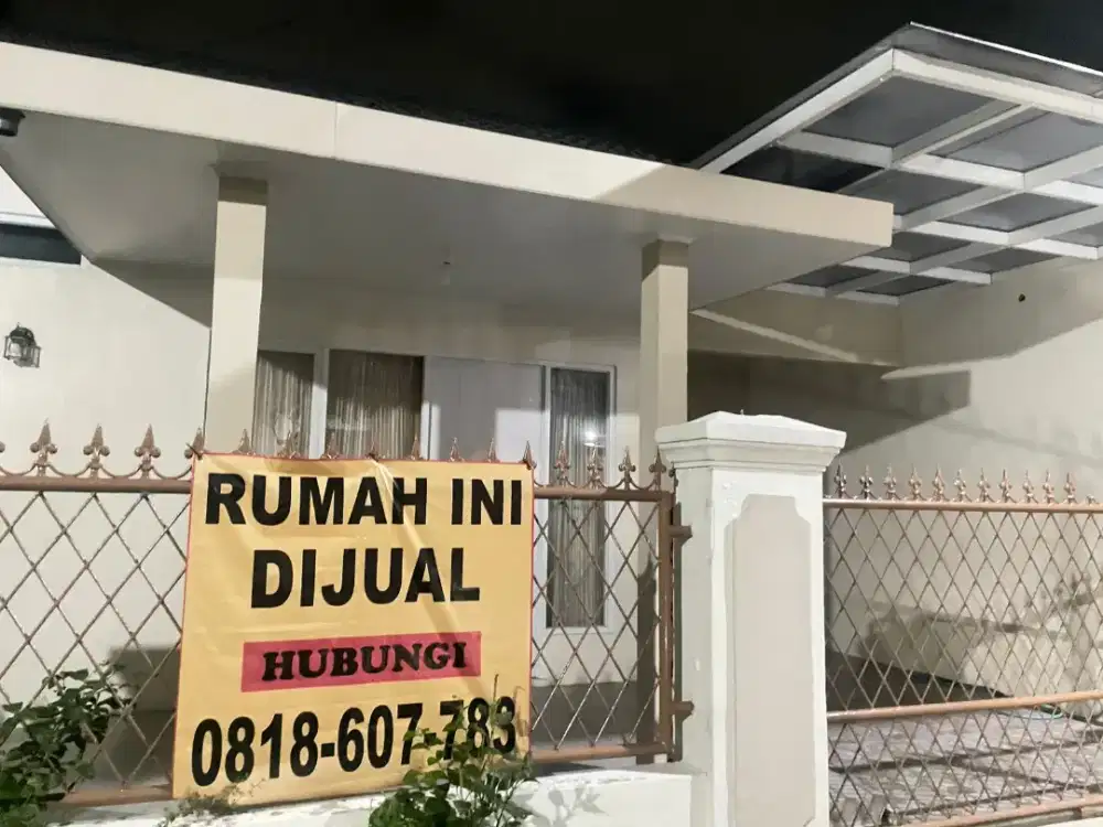 RUMAH DIJUAL Kondisi Bagus
