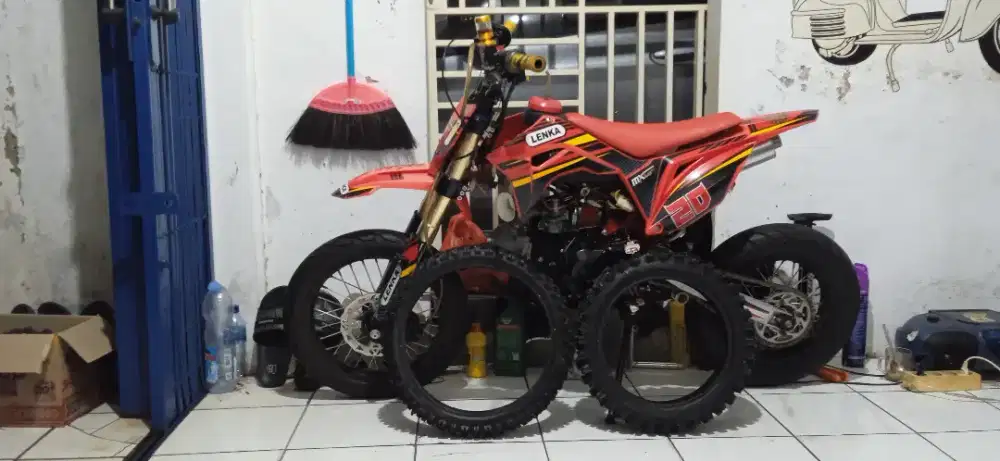 Motor trail mini Lenka 110 cc 4 tak