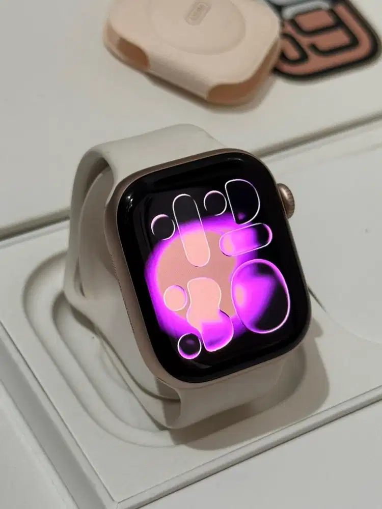 iBox Apple Watch Series 10 42mm Rose Gold Fullset IC/B Garansi On 2026