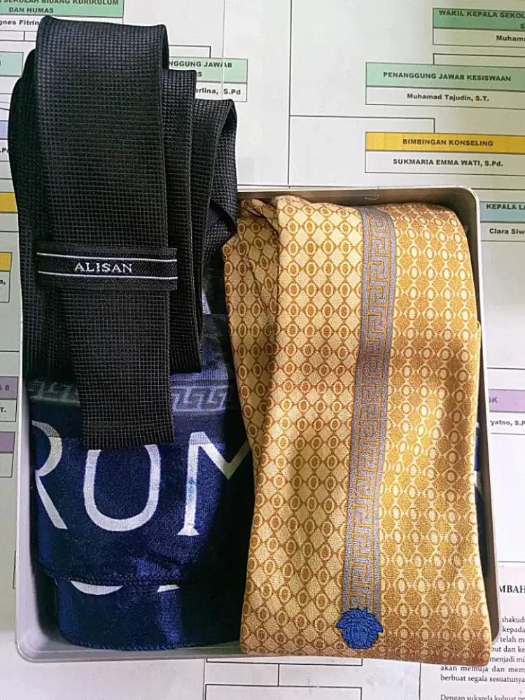 Dasi & Scarf Branded Like New.