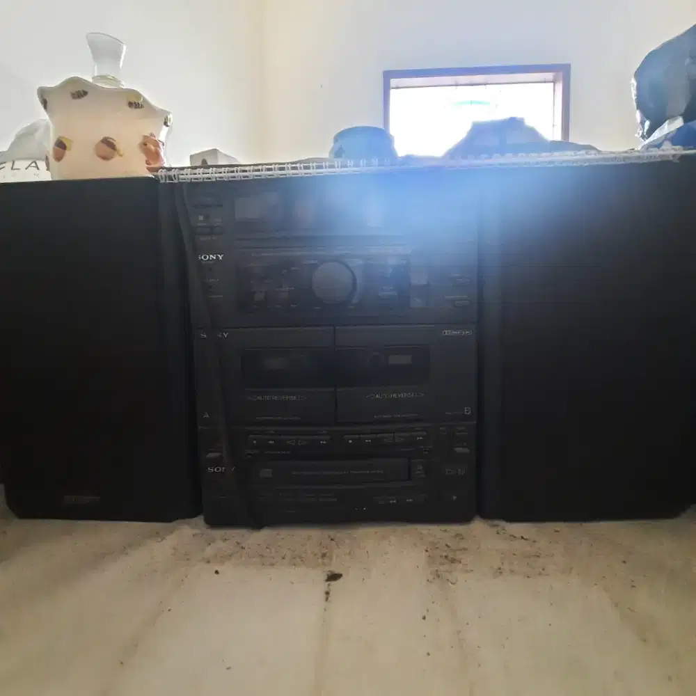 TAPE RADIO CD SONY Lawas