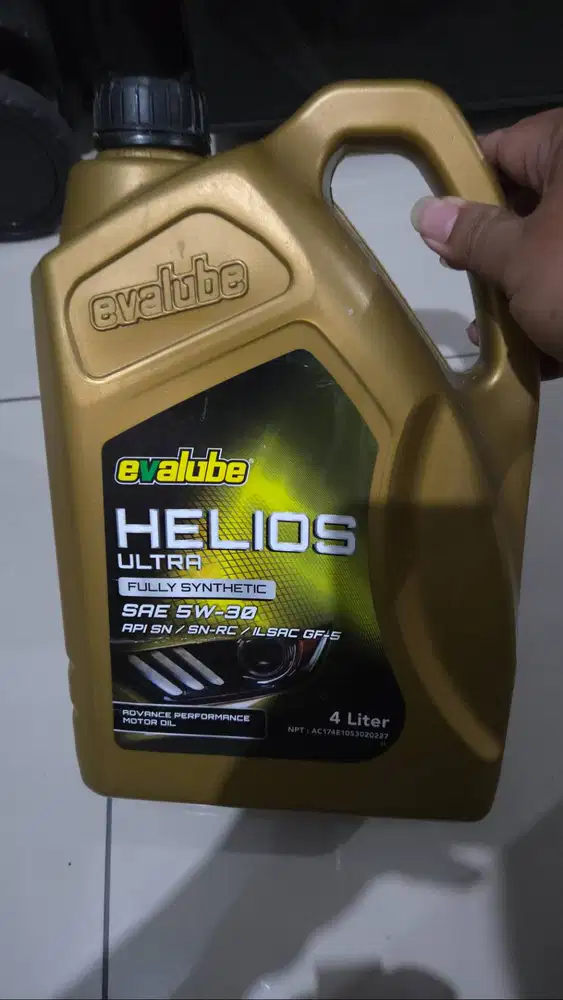 Oli Mobil Evalube Helios Ultra 4L