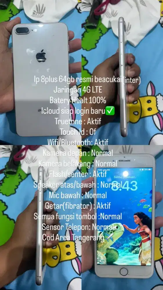 iPhone 8 plus 64gb all operator