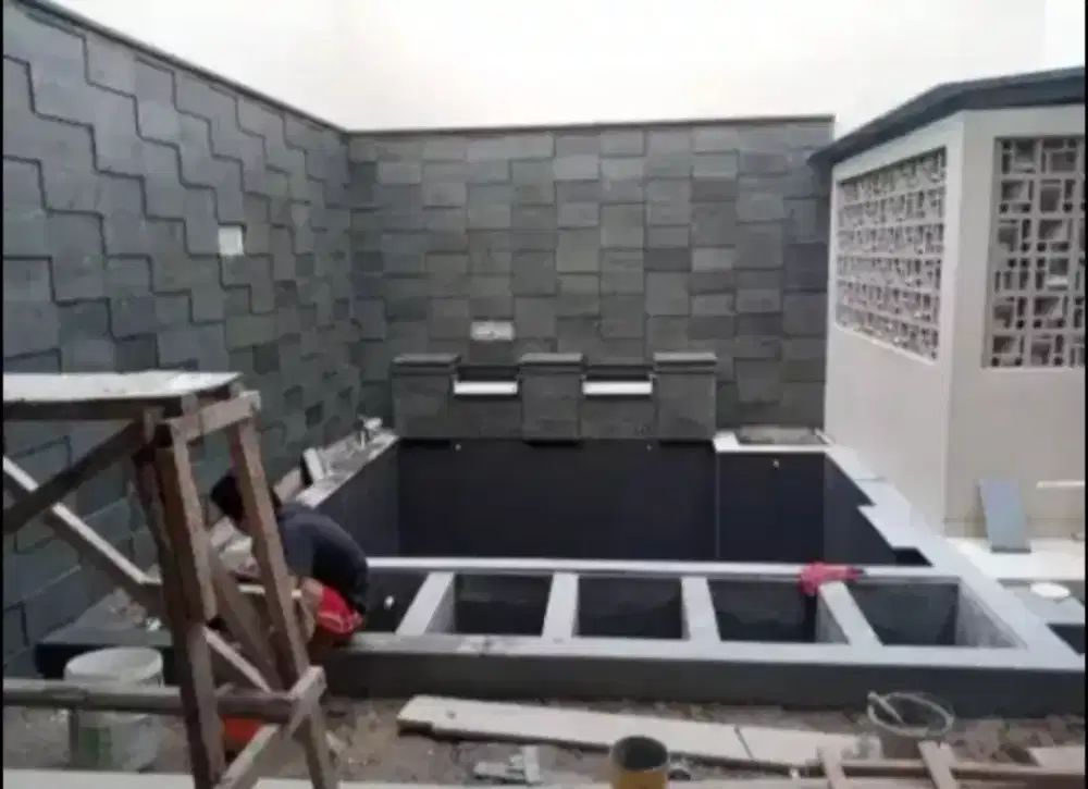 Spesialis pembuatan kolam koi