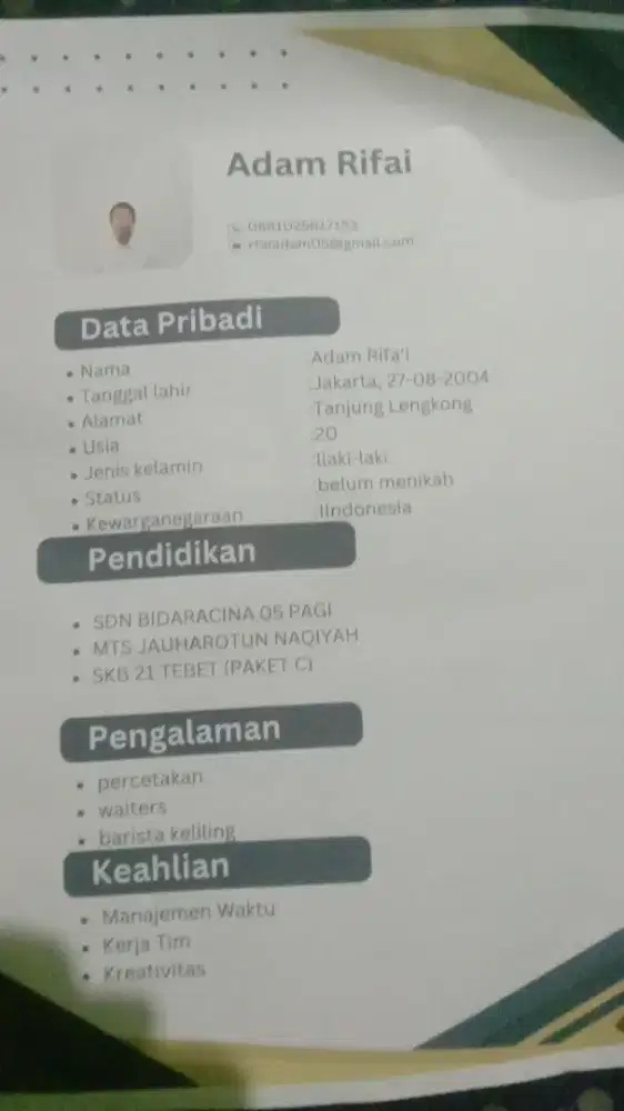 mencari pekerjaan halal