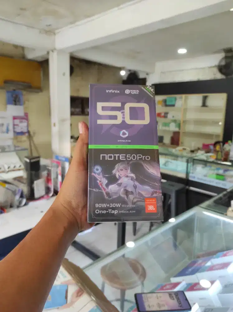 Berminat silahkan WA Infinix Note 50 Pro 8+8/256 Garansi resmi 1thn