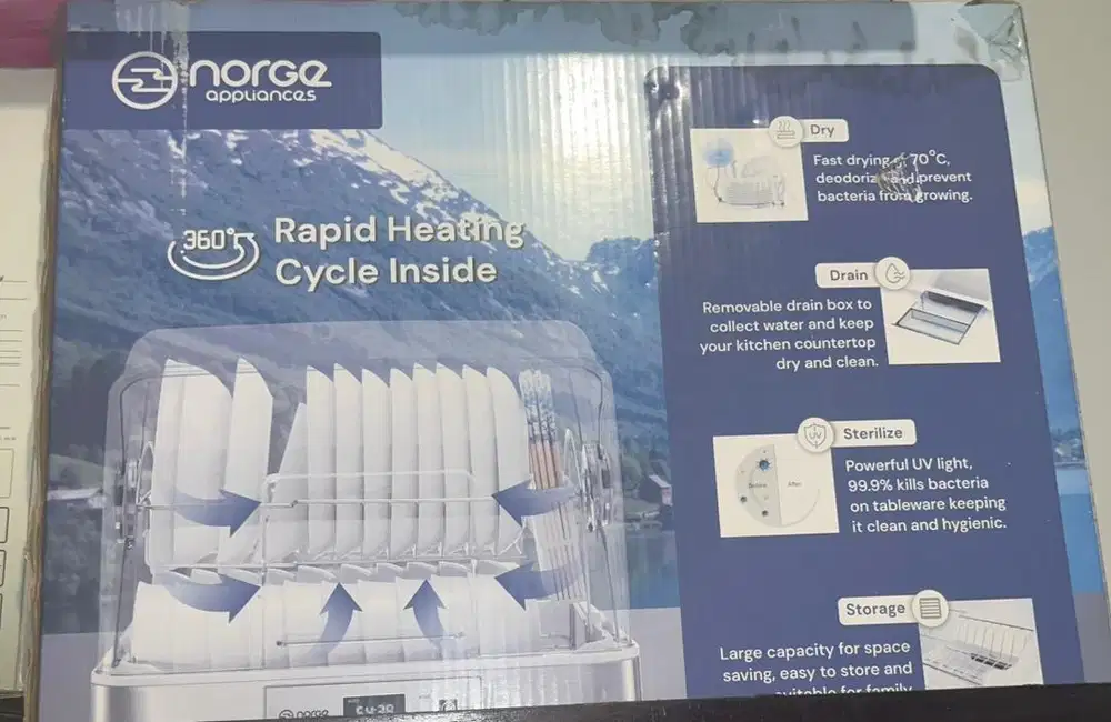 UV Dish Dryer Sterilizer Norge