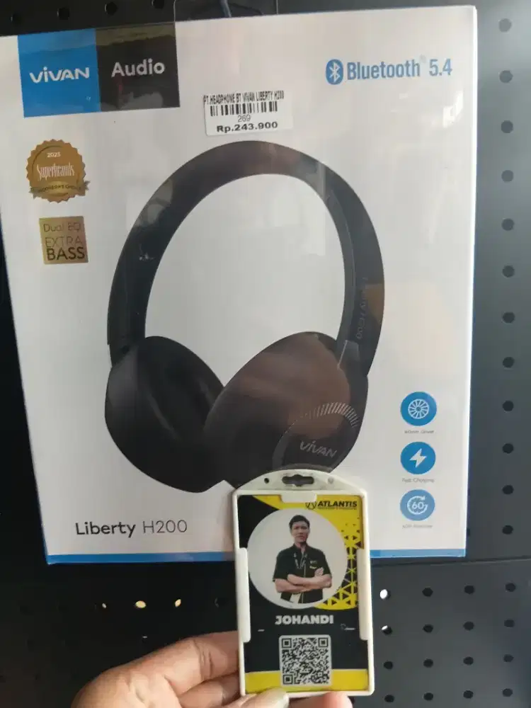 Headphone bt vivan liberty h200