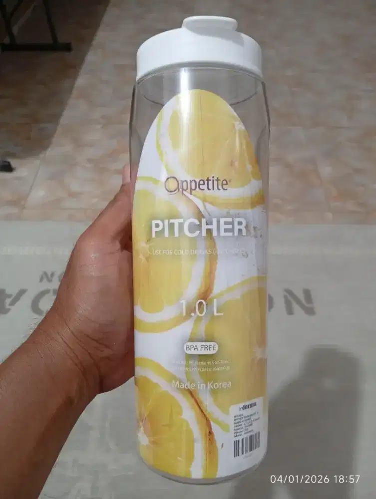 Informa Appetite 1 ltr Tavia Teko Minum - Water Jug Pitcher Wadah Ori