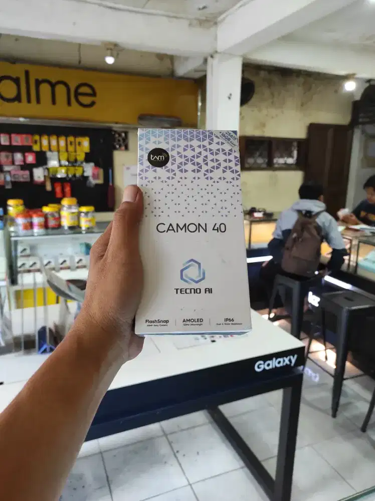 FAST RESPON WA Tecno Camon 40 8+8/256 Garansi resmi 13bln