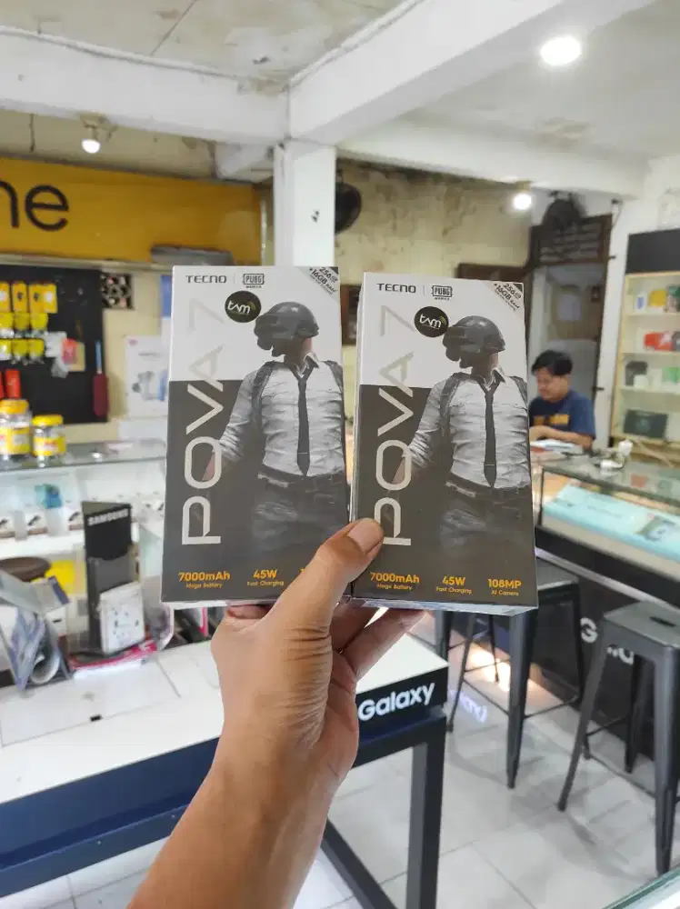 FAST RESPON WA Tecno Pova 7 8+8/256 Garansi resmi 13bln