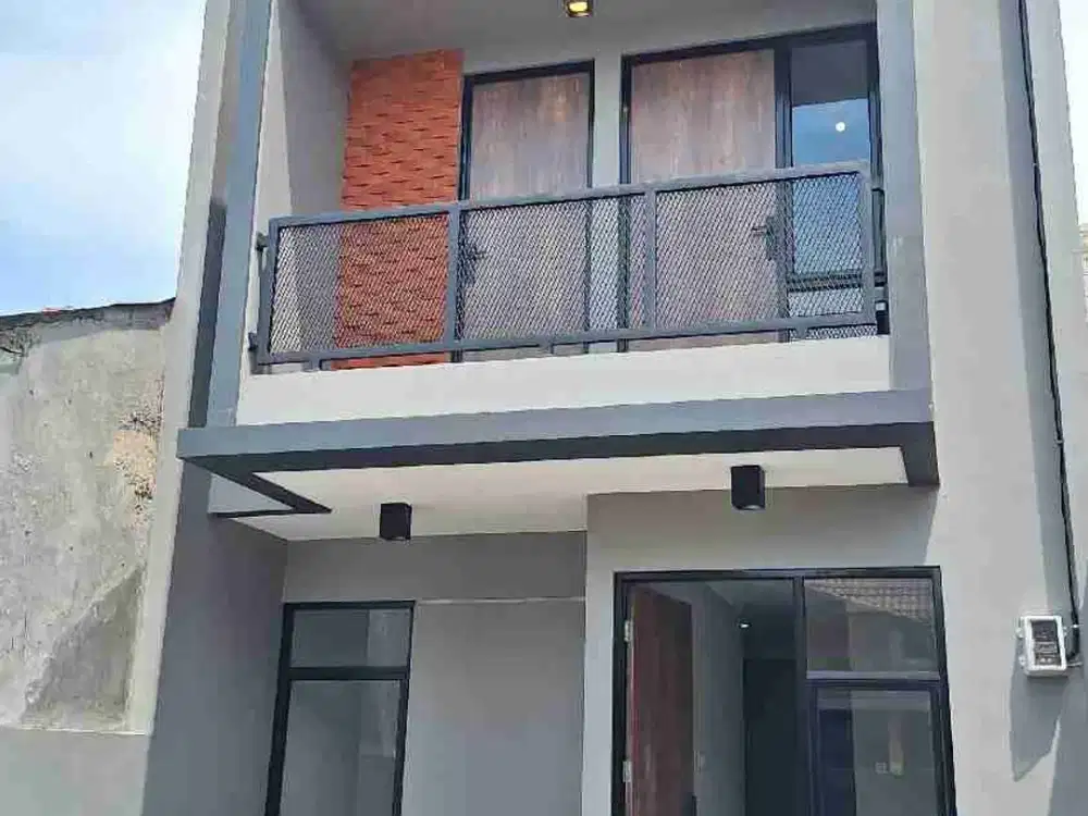 Dijual Rumah 2 Lantai Modern Minimalist di Dalam Perumahan Cibinong