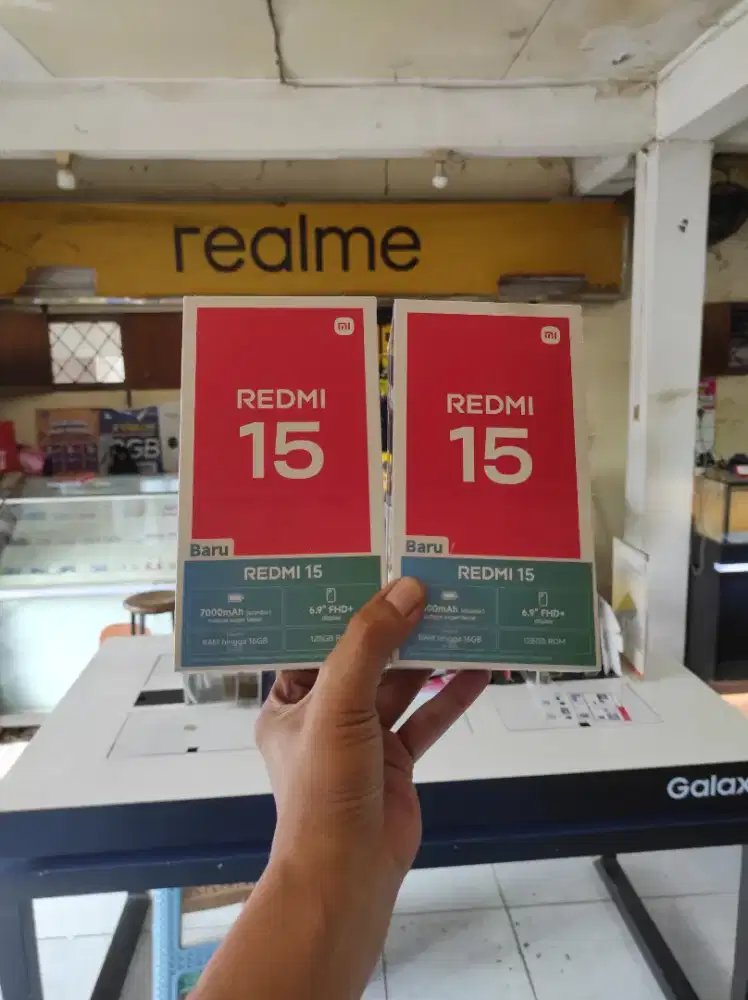FAST RESPON WA Redmi 15 NFC 8+8/128 Garansi resmi 15bln