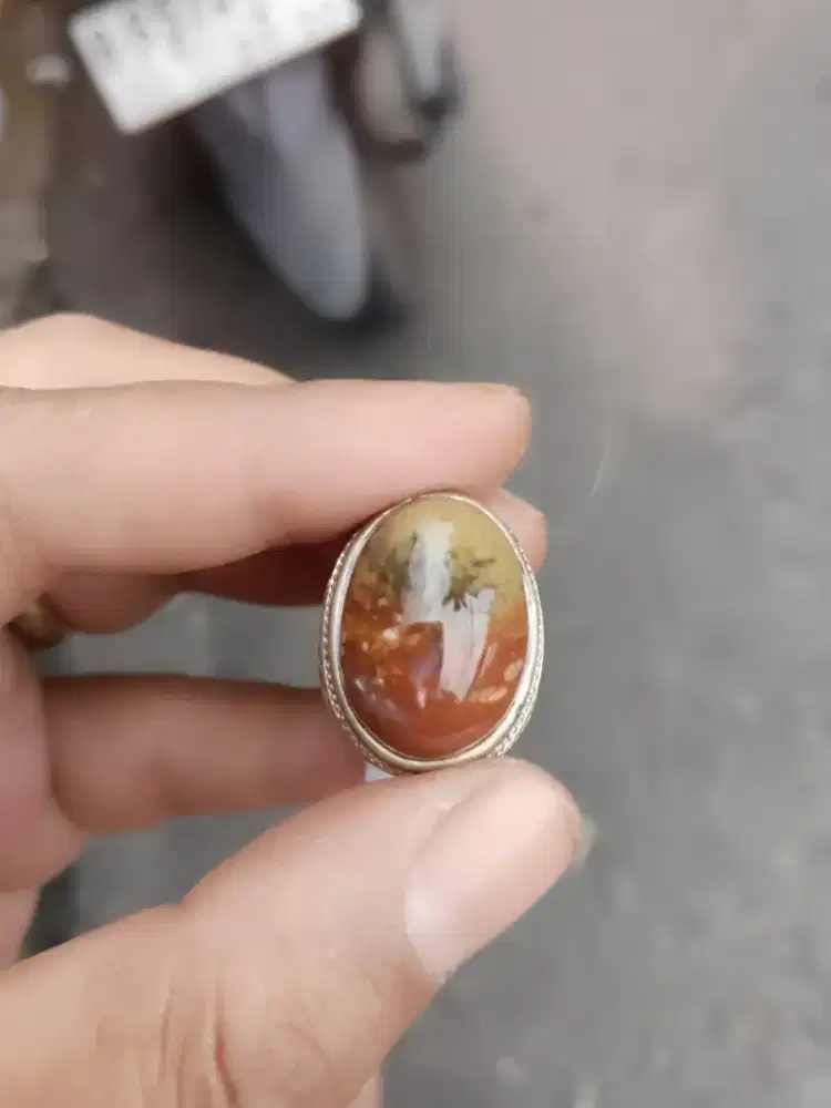 BATU AKIK pancawarna Garut edong