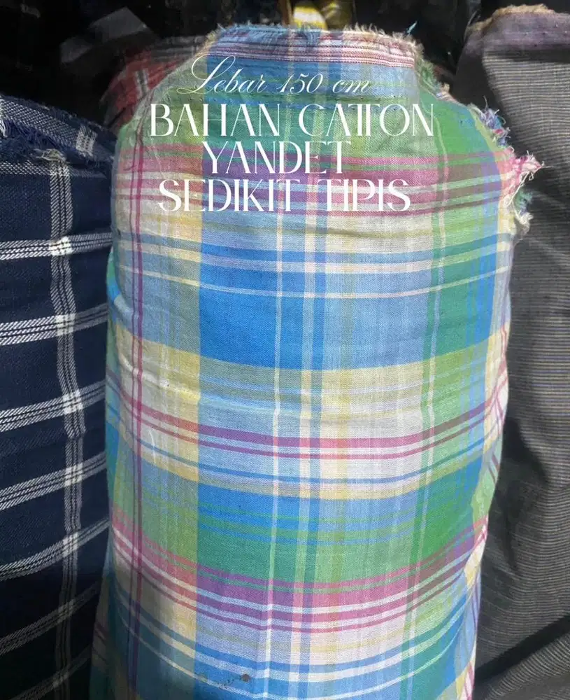 Jual kain Catton yandet kotak