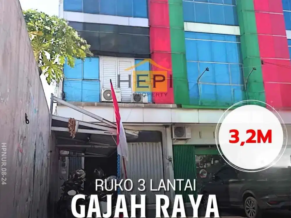 Dijual Ruko di Gajah Raya Ruko 3 Lantai Semarang
