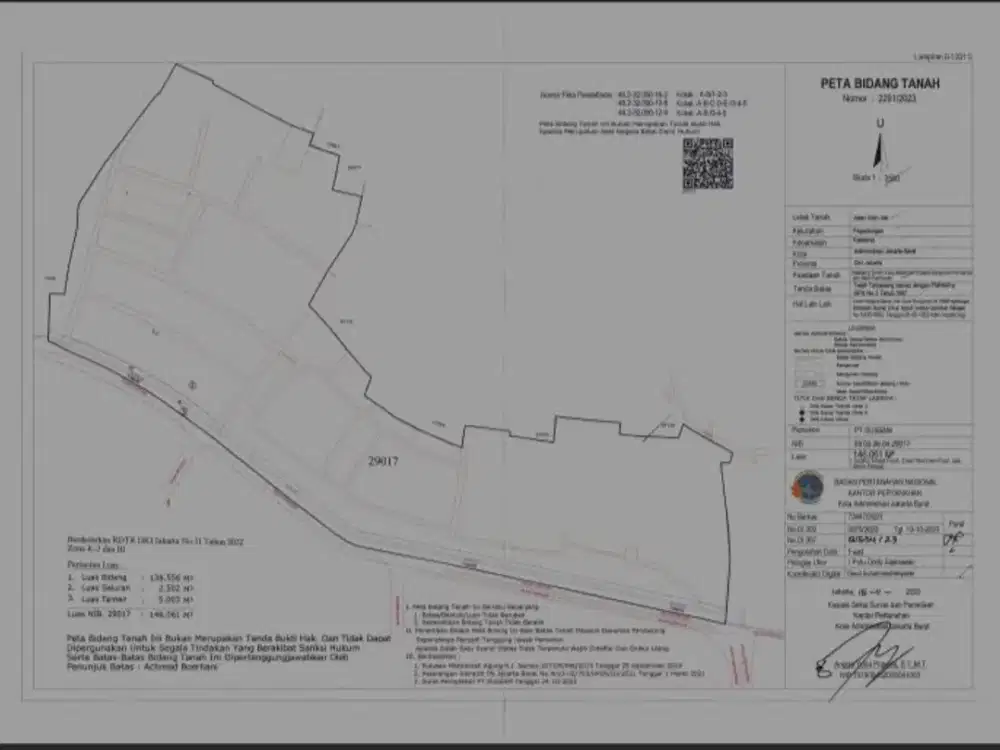Dijual Tanah di Jln.Utan Jati Kalideres, Jakarta barat