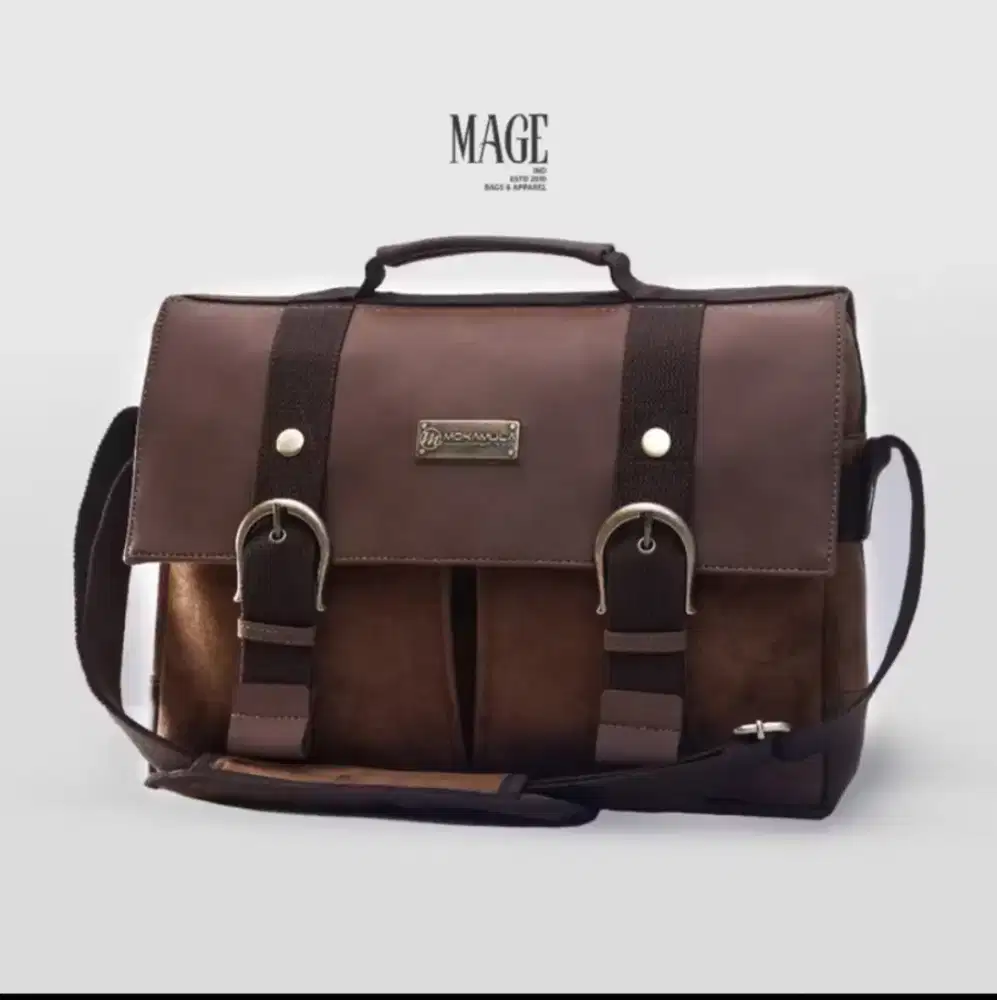Tas selempang Mage Mokamula Original Baru (Kulit). 230 net