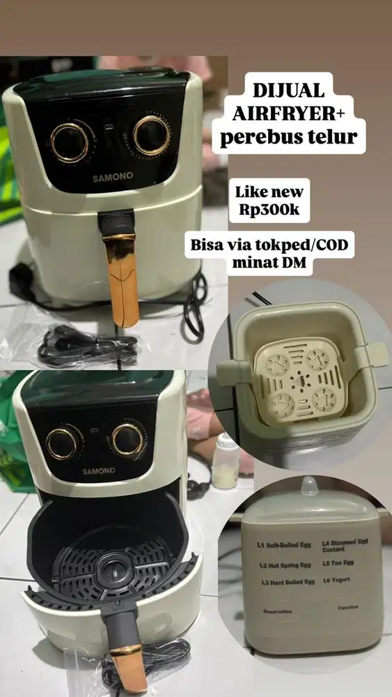Air Fryer Samono Bonus
