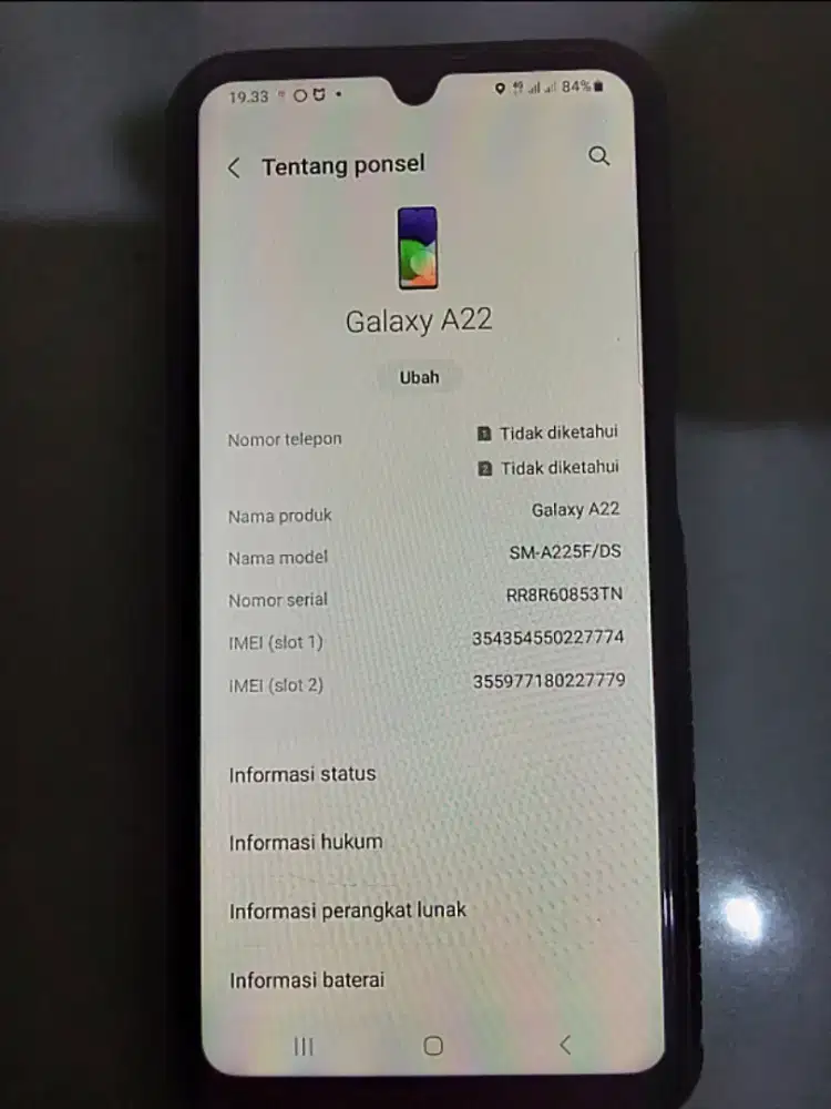 Jual Samsung A22 4G (BU)