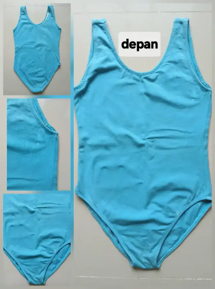 Baju kostum balet renang size 5, preloved