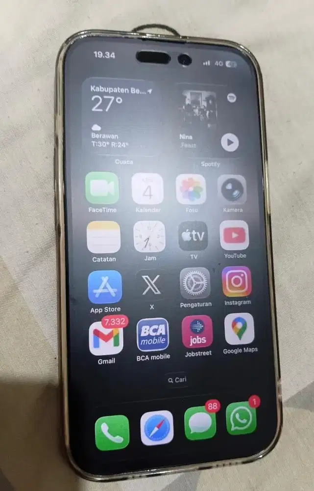 Iphone 15 128 gb (garansi on)