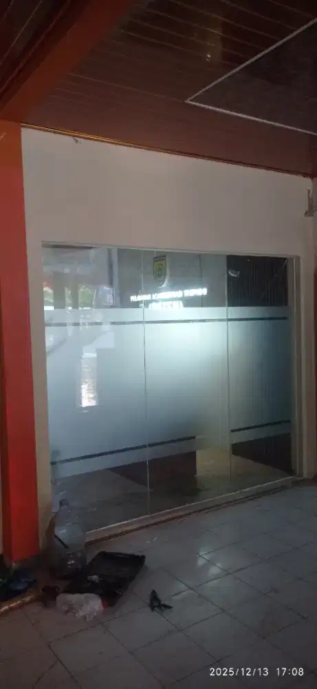 Kaca Film oneway panggilan sticker sandblast buram es