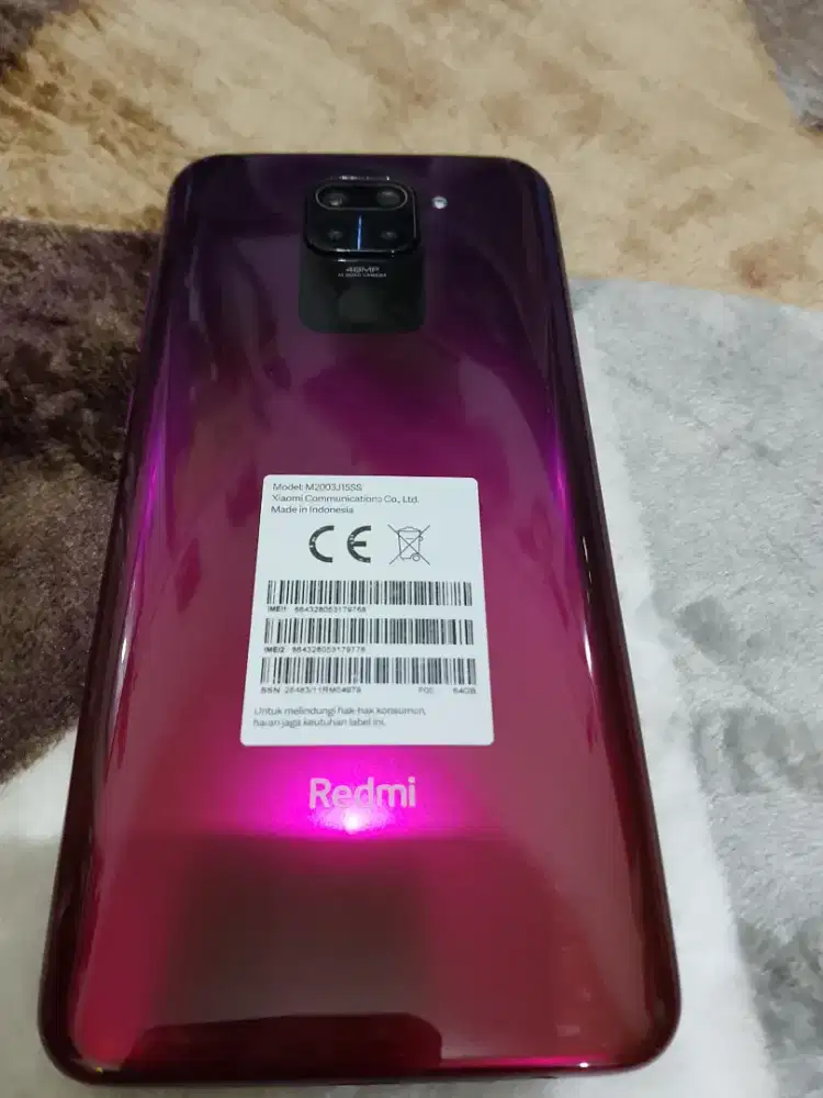 Jual hp Xiaomi redmi note 9