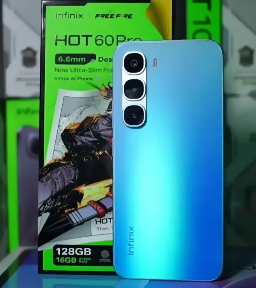 Infinix hot 60 pro (16/256) layar 144hz,